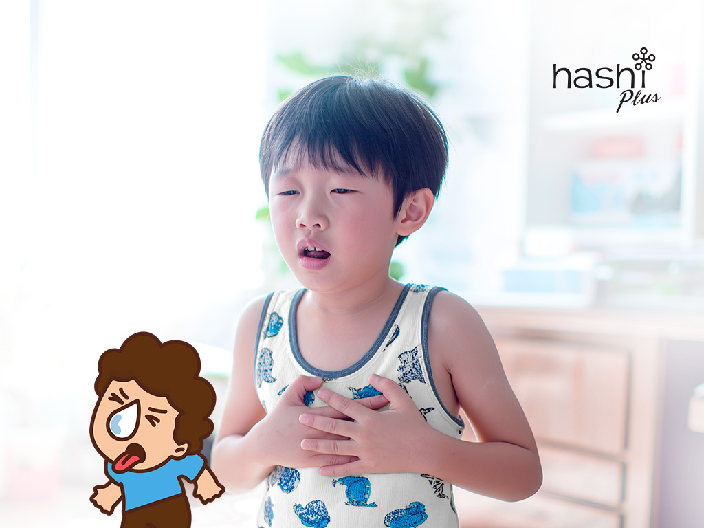 ลูกหายใจไม่ออก ตอนกลางคืน | ลูกหายใจแรง มีเสียง