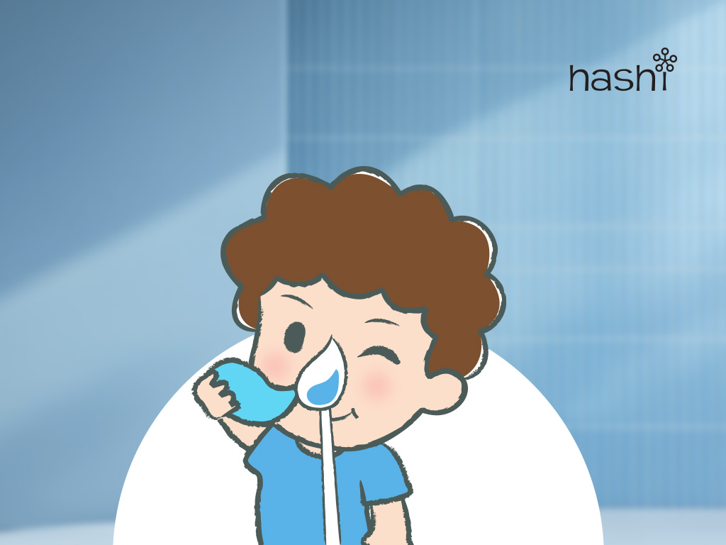 ล้างจมูกด้วยน้ำเกลือ