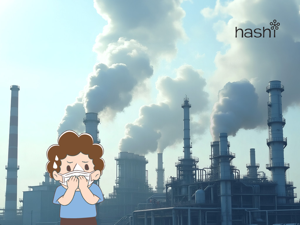 ฝุ่น PM 2.5 เกิดจากอุตสาหกรรมและการก่อสร้าง