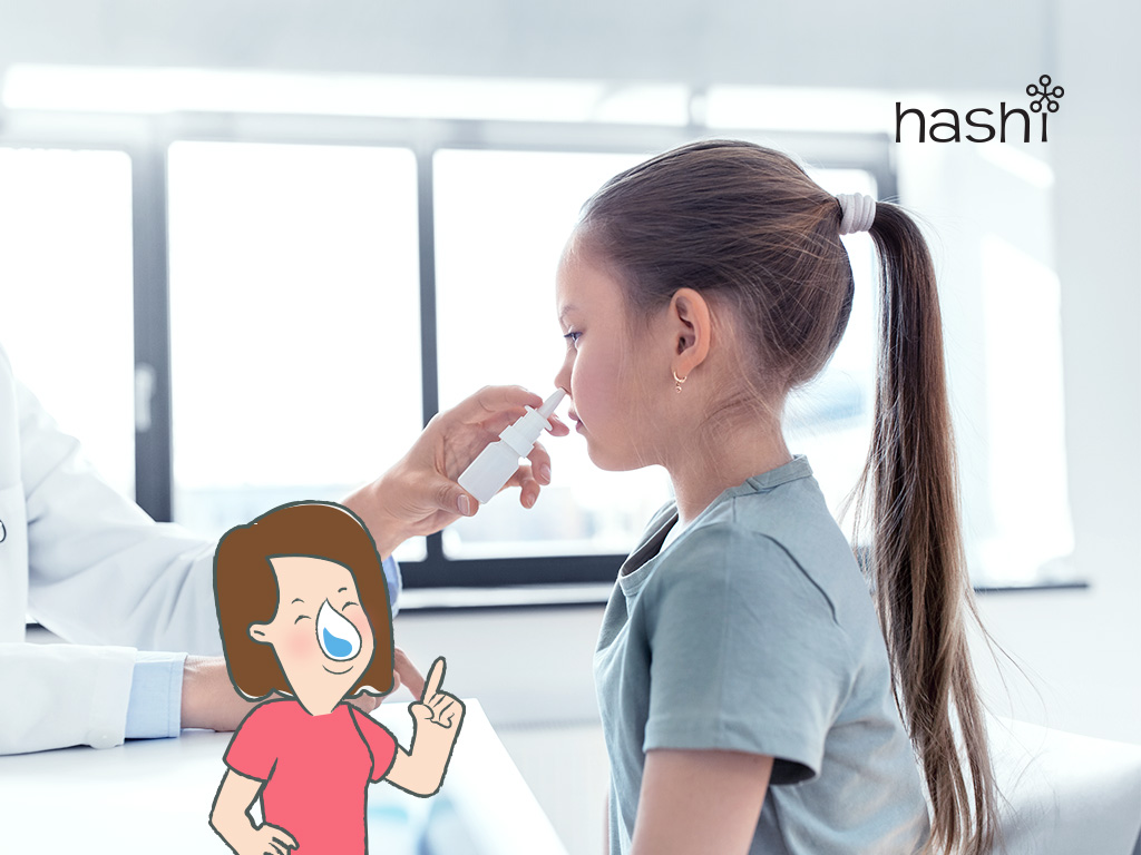 ใช้ยาพ่นจมูก