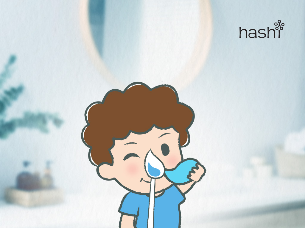 ล้างจมูกด้วยน้ำเกลือ