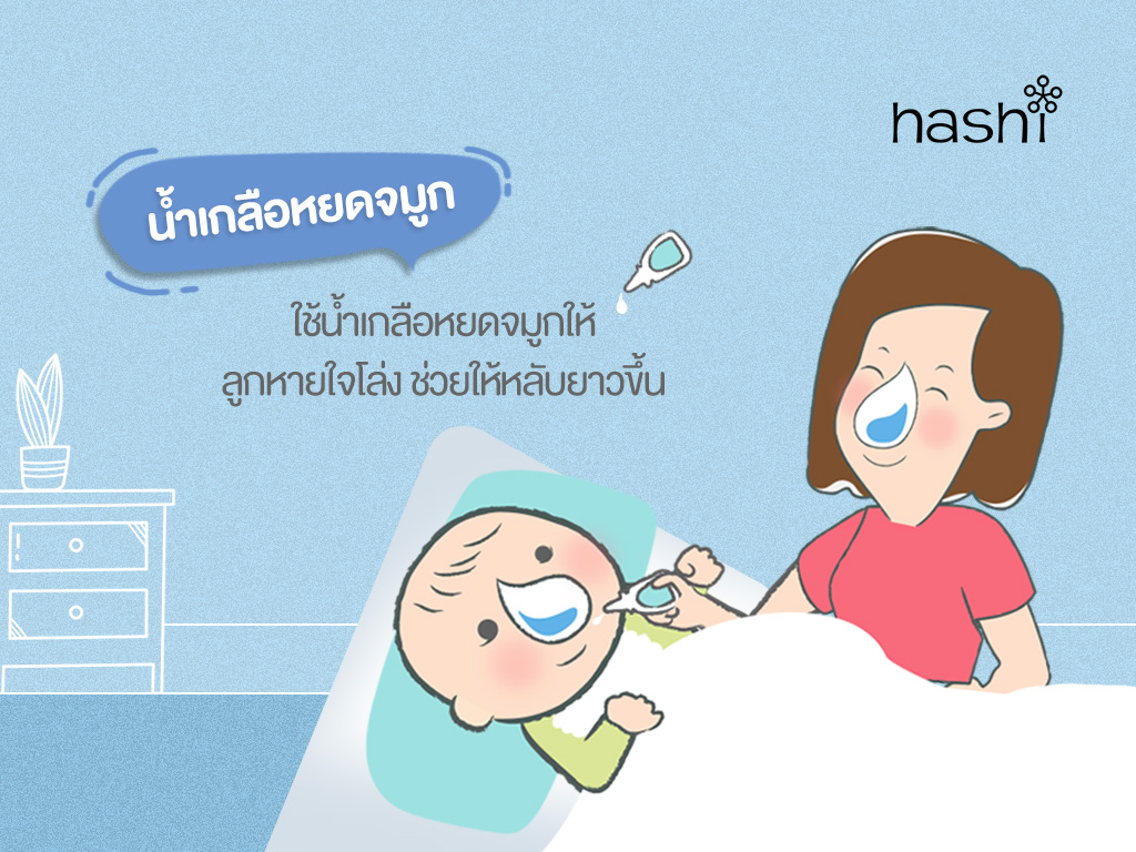 น้ำเกลือหยดจมูก